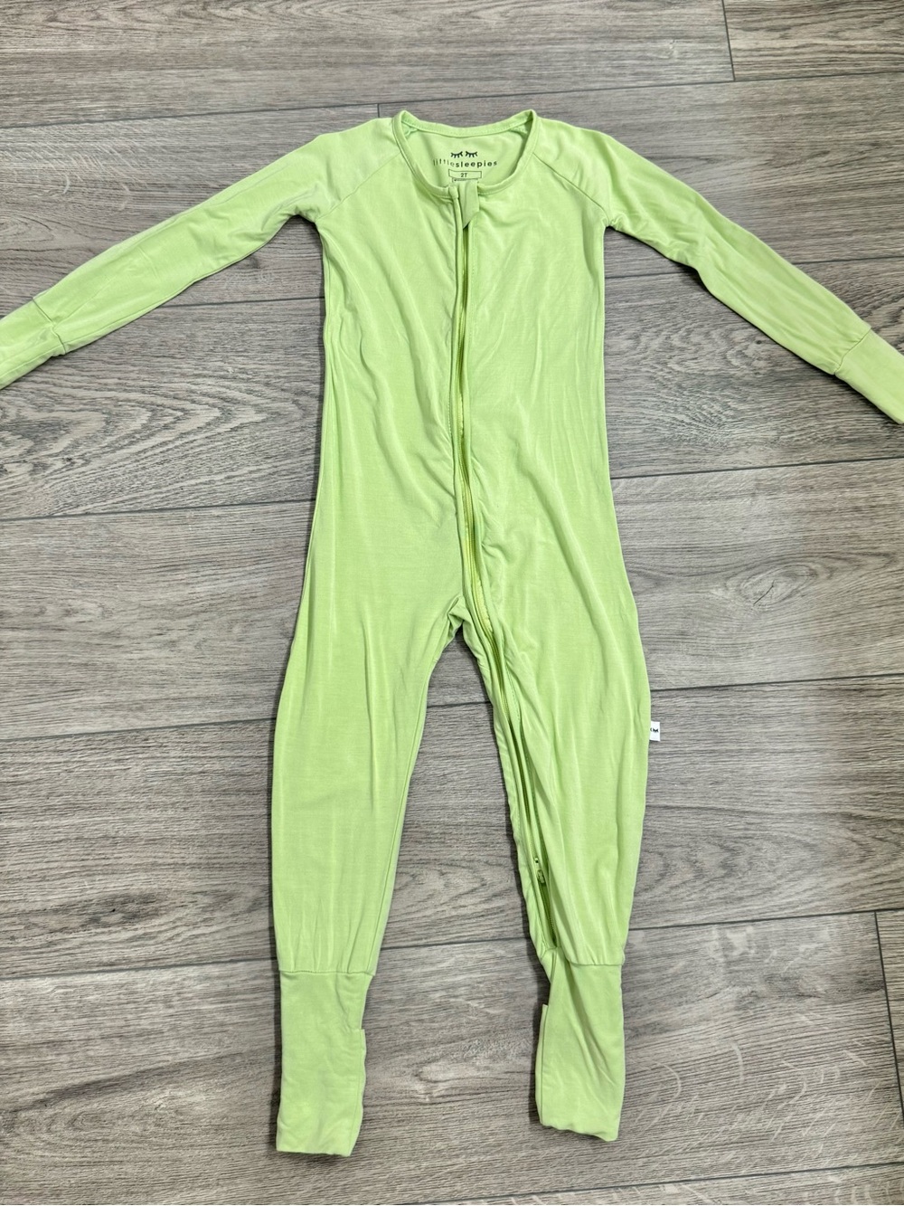 Little sleepies 2T zippy melon green - Picture 2 of 5